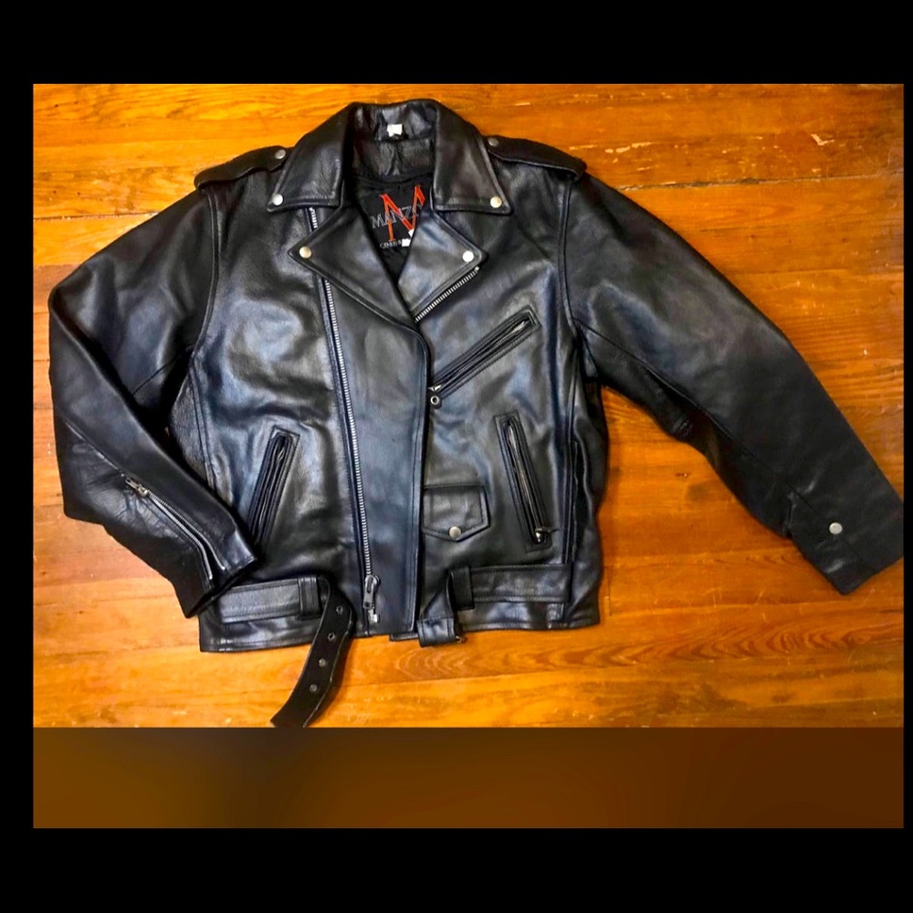 Men’s leather jacket